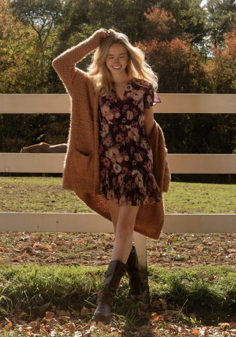 LOVESTITCH Homebody Hooded Cardigan