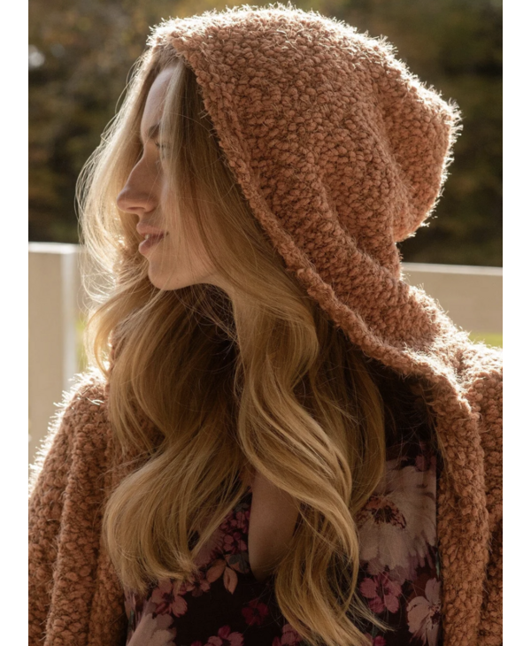 LOVESTITCH Homebody Hooded Cardigan