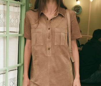 Leone Suede Mini Dress