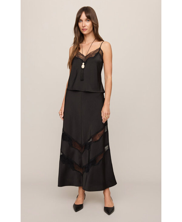 Z Supply Moira Lace Inset Skirt