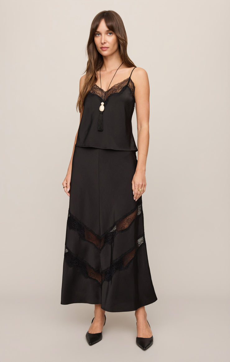 Z Supply Moira Lace Inset Skirt