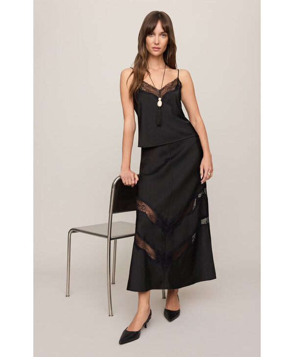 Z Supply Moira Lace Inset Skirt