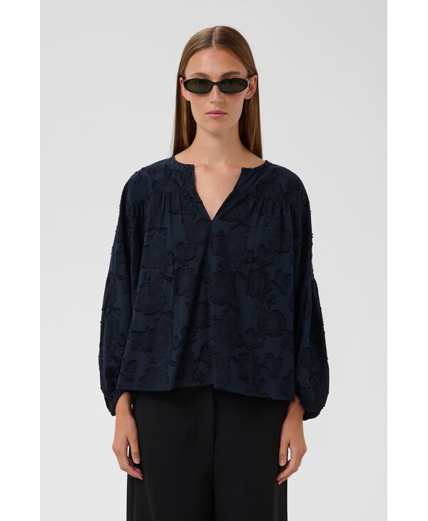 Soaked In Luxury SLAronia Blouse Gathered
