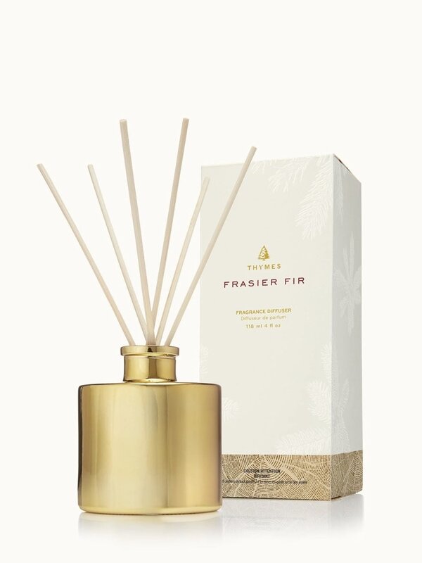 Thymes Frasier Fir Petite Gold Diffuser