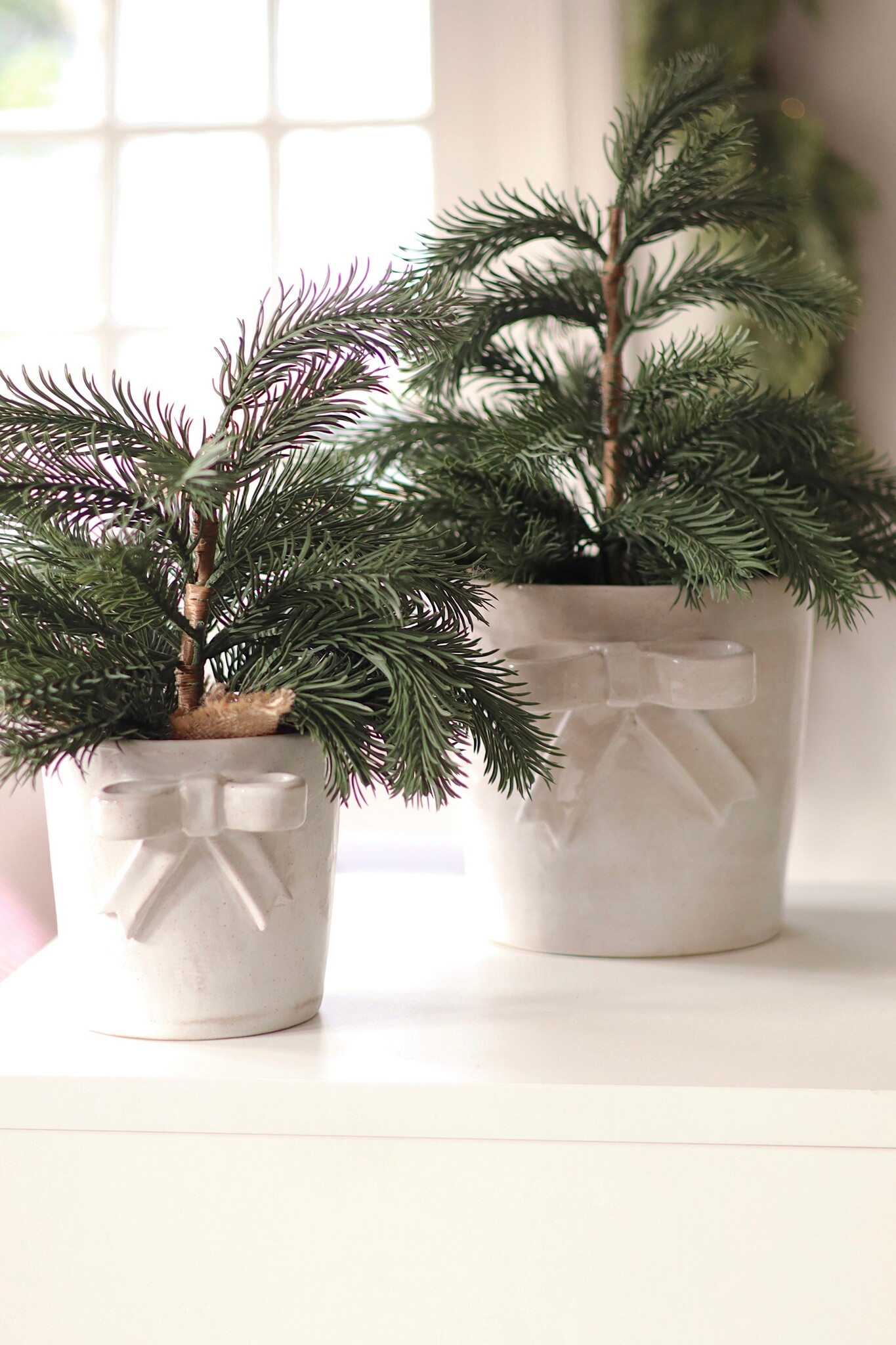 Indaba Trading Co. Stoneware Bow Pot