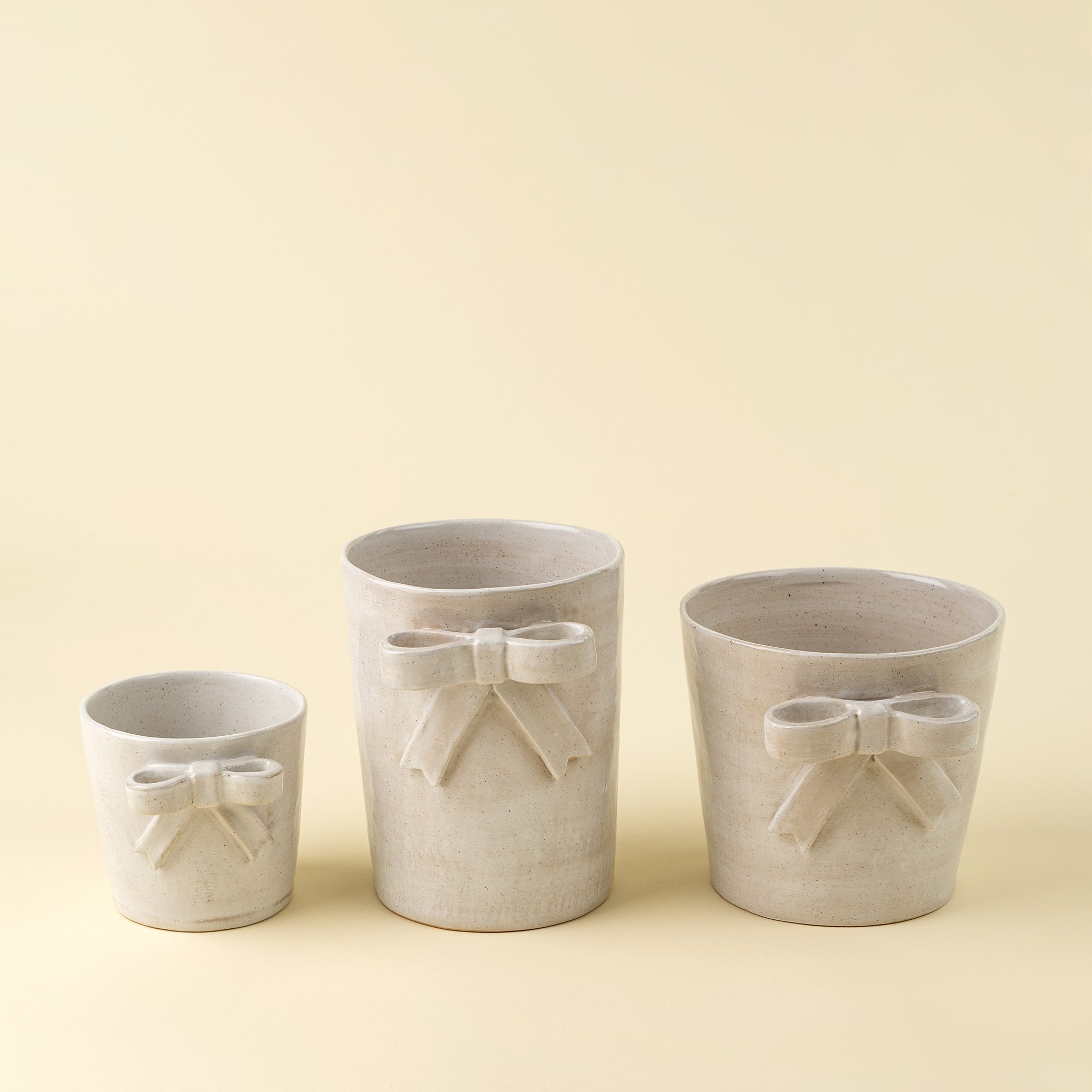 Indaba Trading Co. Stoneware Bow Crock