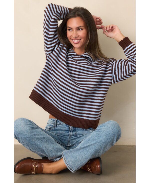Mink Pink Sutton Stripe Sweater