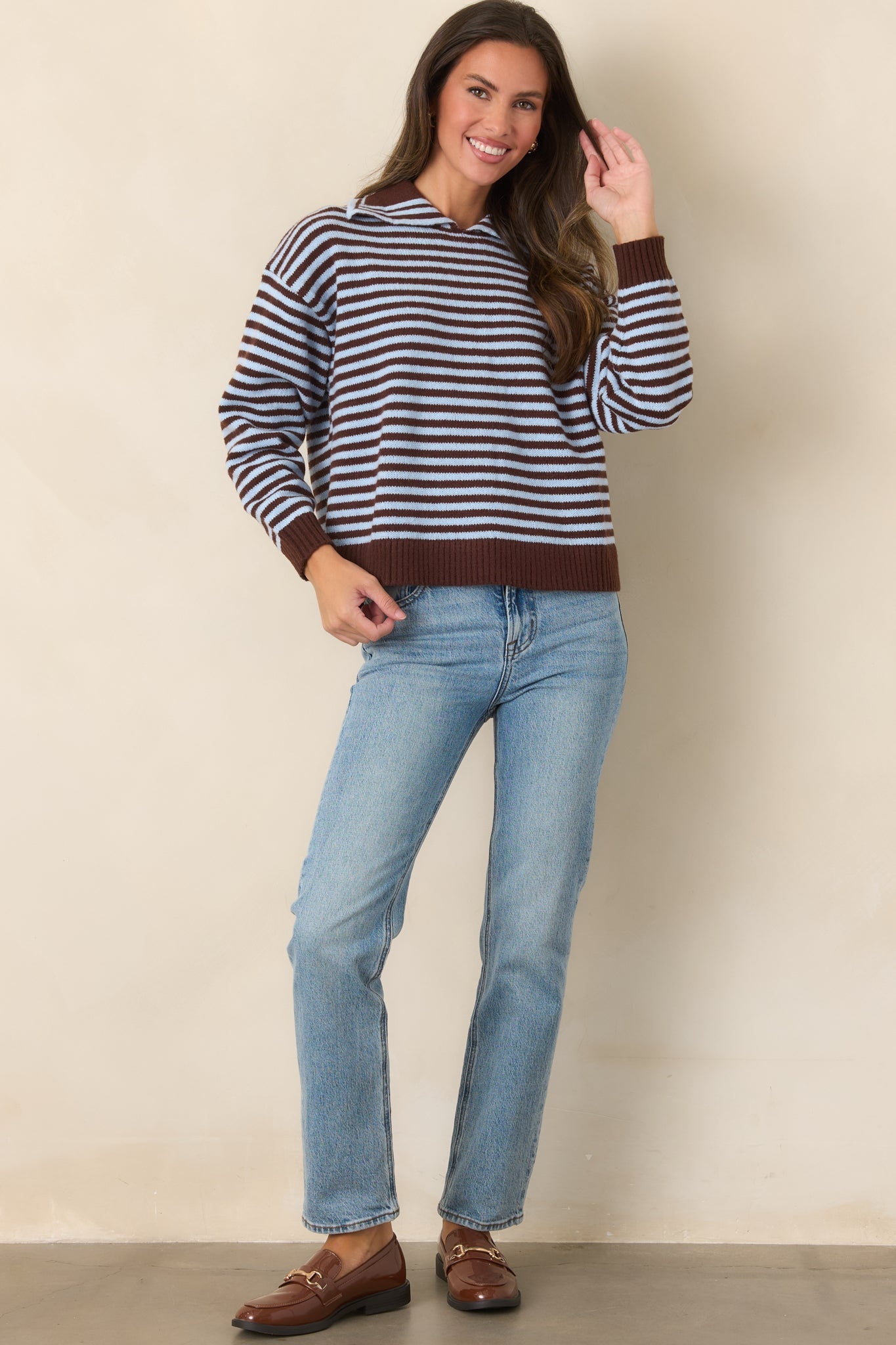 Mink Pink Sutton Stripe Sweater