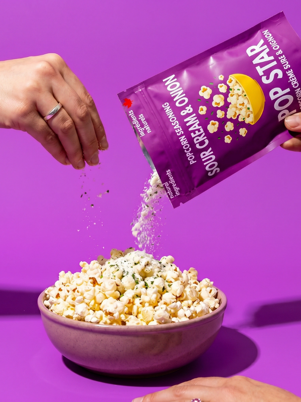 The Spice Age Pop Star Sour Cream & Onion Popcorn Seasoning