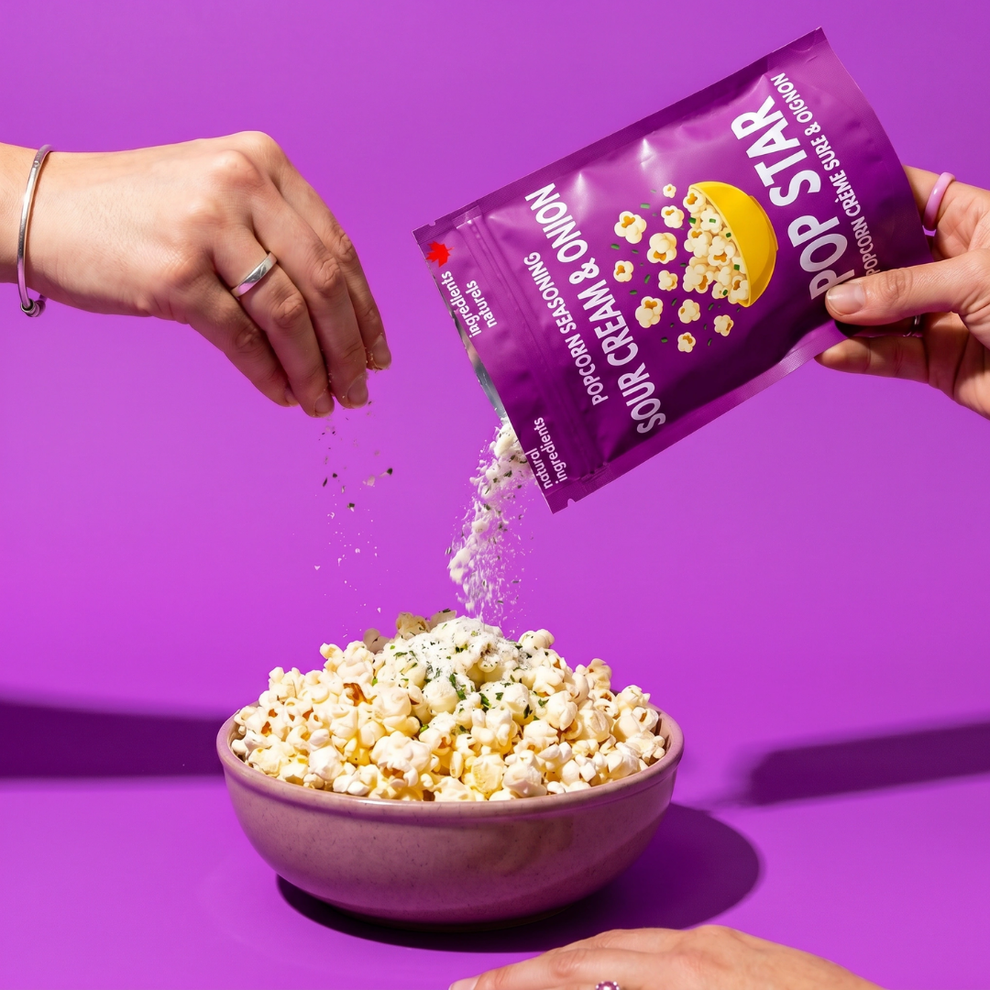 The Spice Age Pop Star Sour Cream & Onion Popcorn Seasoning
