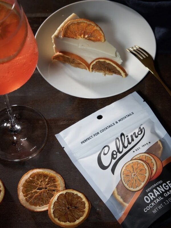 Collins Dehydrated Cocktail Garnish's