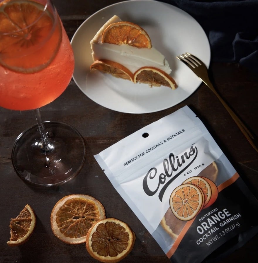 Collins Dehydrated Cocktail Garnish's
