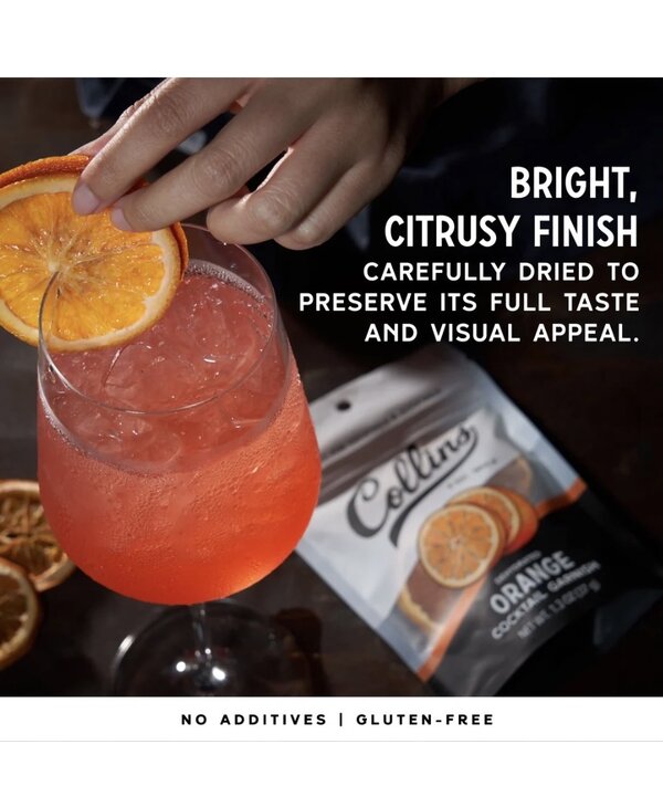 Collins Dehydrated Cocktail Garnish's