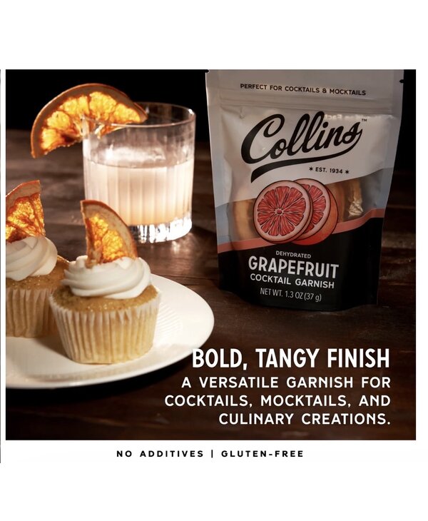 Collins Dehydrated Cocktail Garnish's