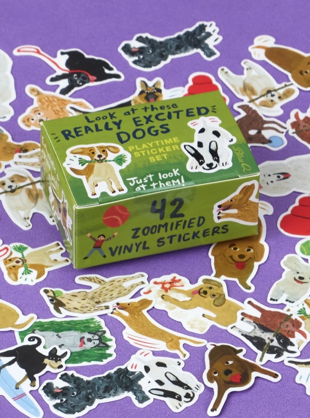 Blue Q Sticker Sets