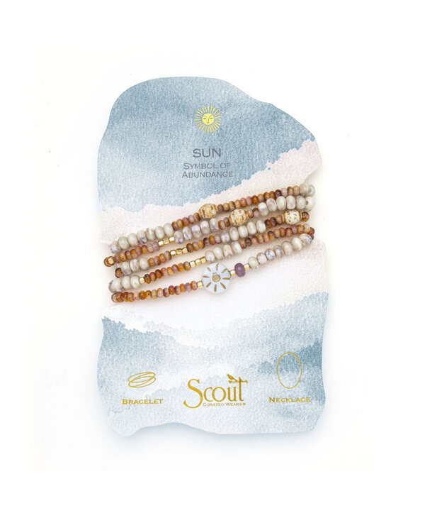 Scout Ceramic Bead Bracelet/Necklace