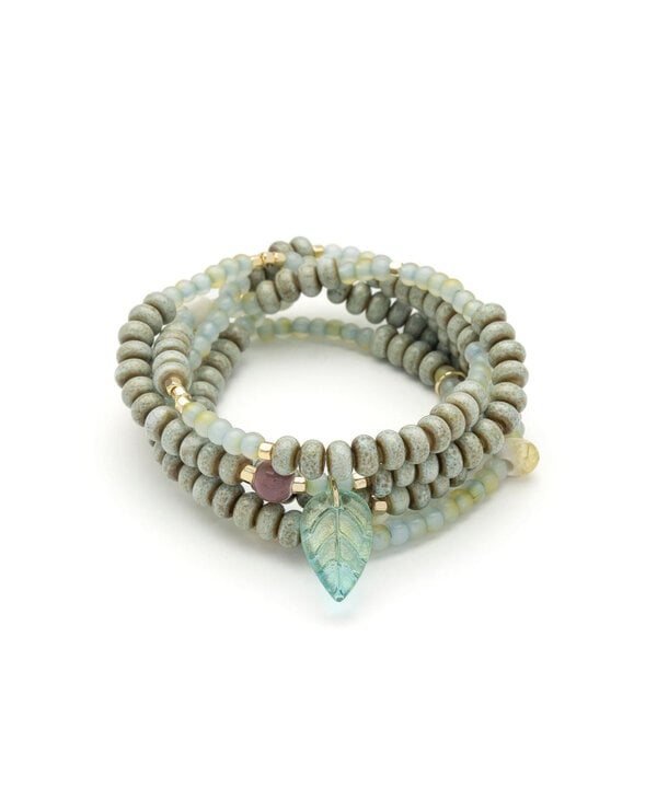 Scout Ceramic Bead Bracelet/Necklace