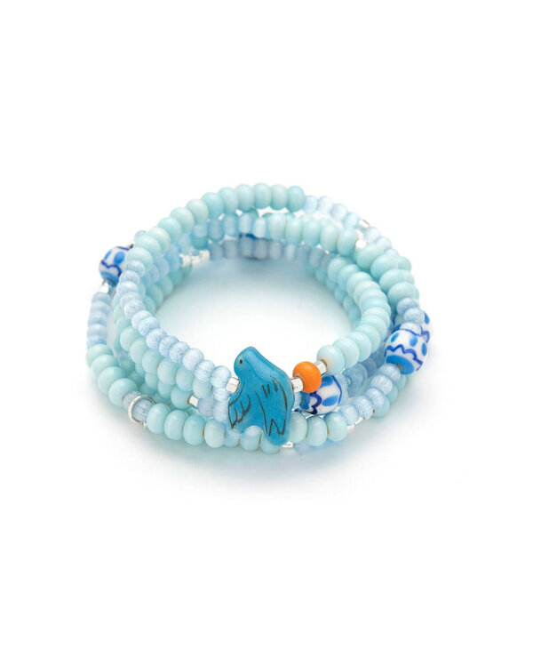 Scout Ceramic Bead Bracelet/Necklace