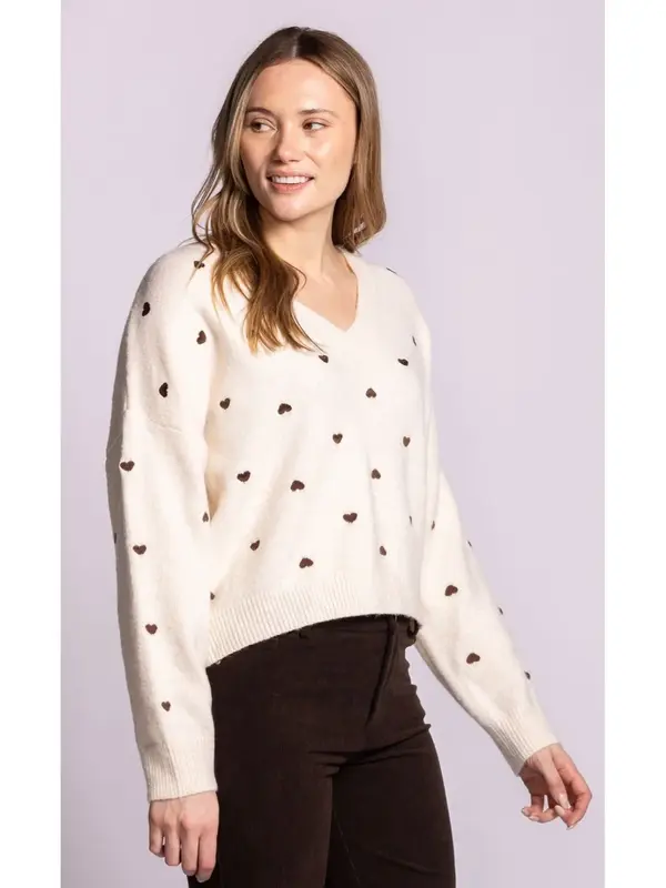 Pink Martini Inima Sweater