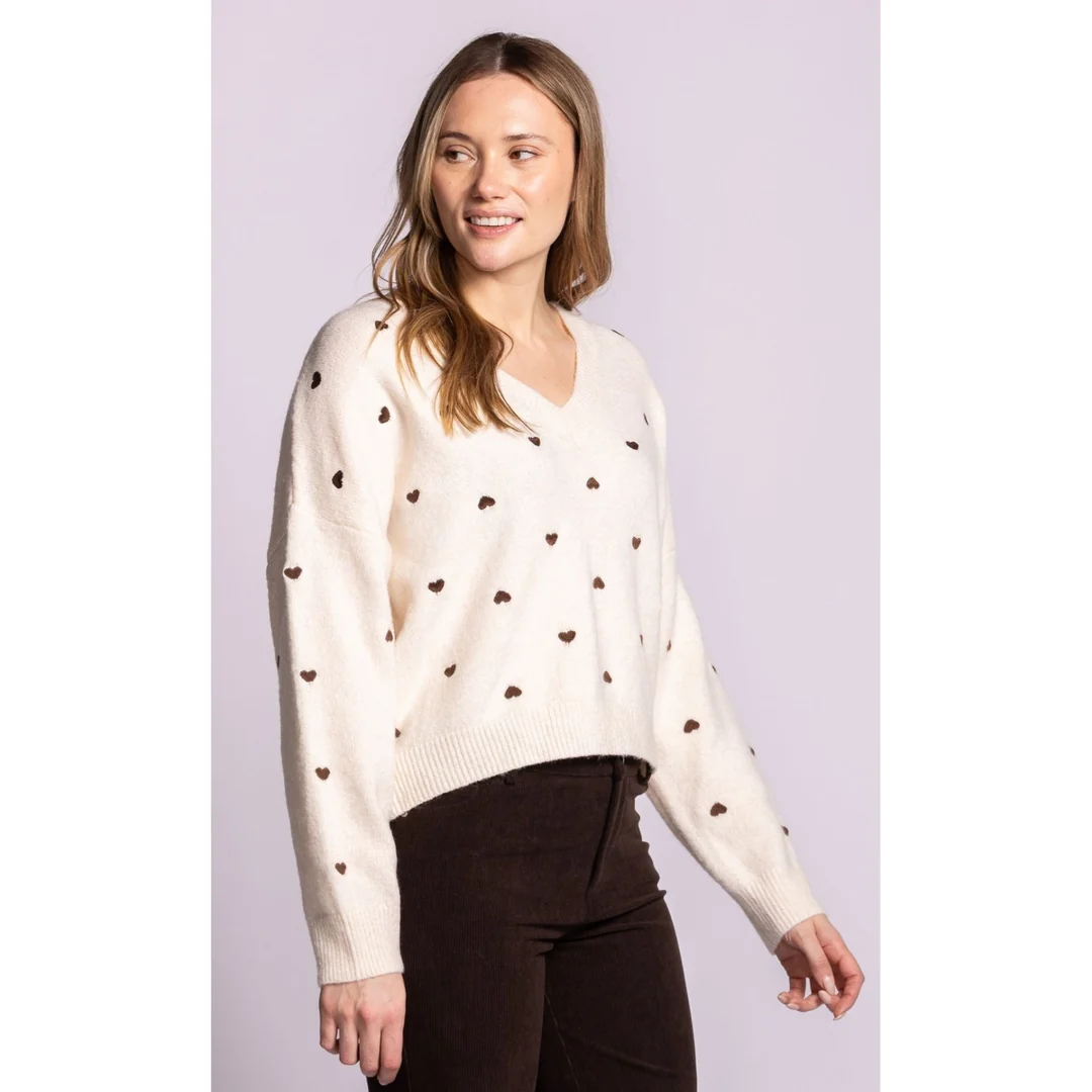 Pink Martini Inima Sweater