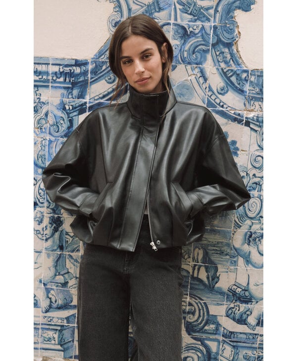 Z Supply Corin Bubble Hem Jacket