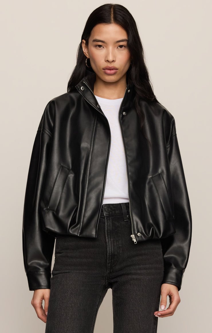 Z Supply Corin Bubble Hem Jacket