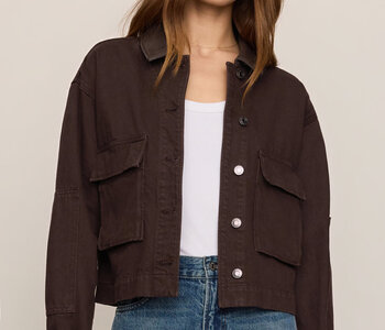Rey Cropped Chore Jacket