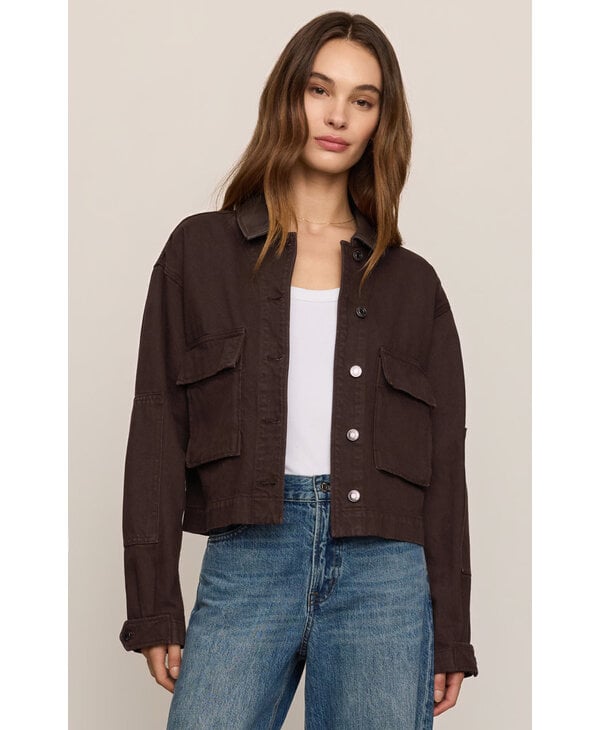 Z Supply Rey Cropped Chore Jacket