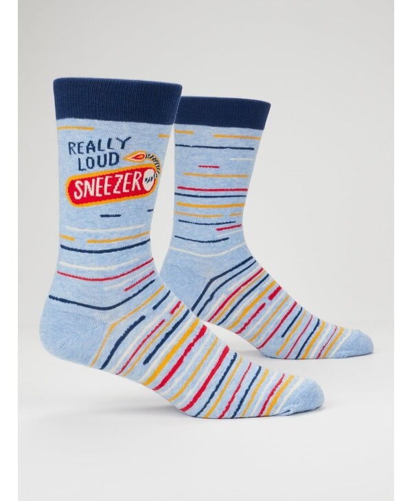 Blue Q Really Loud Sneezer Men's Socks