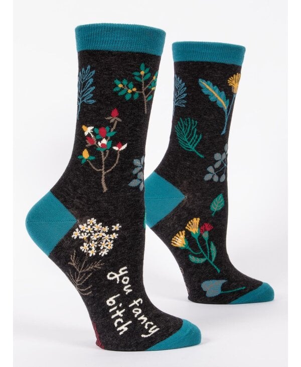 Blue Q You Fancy Bitch Crew Socks