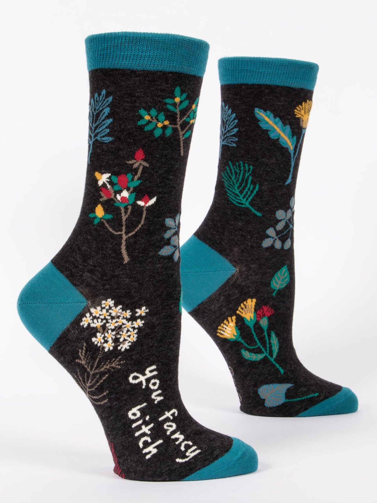 Blue Q You Fancy Bitch Crew Socks