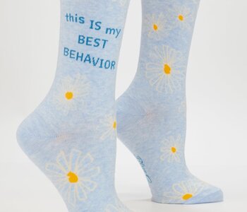 My Best Behaviour Crew Socks