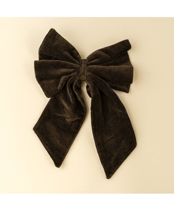 Indaba Trading Co. Velvet Bow Clip