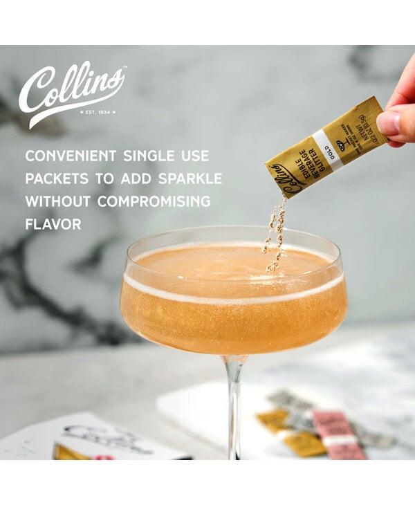 Collins Collins Cocktail Edible Glitter, 12pk