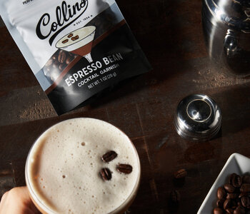Collins Espresso Bean Garnish