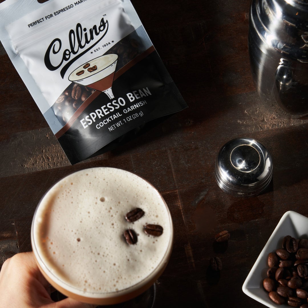 Collins Collins Espresso Bean Garnish