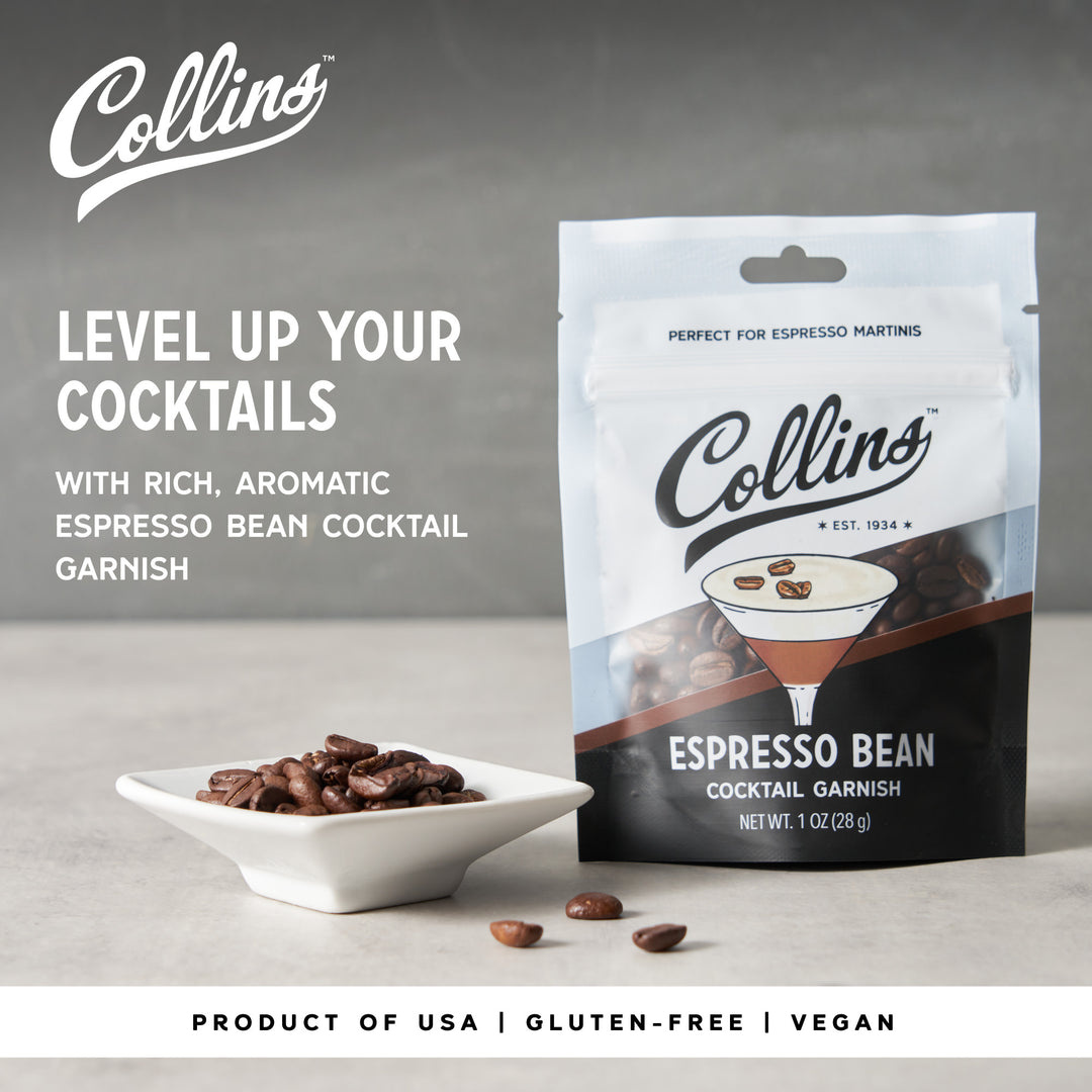 Collins Collins Espresso Bean Garnish