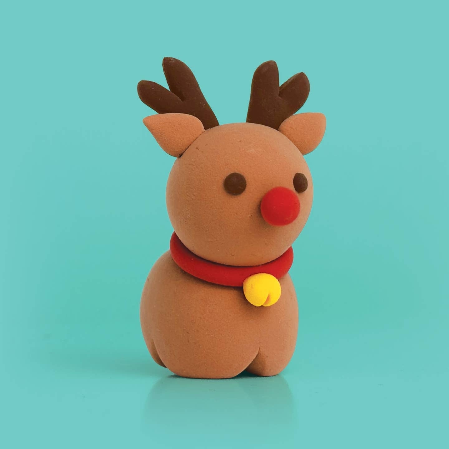 Clay Moo Reindeer Ornament Clay Kit