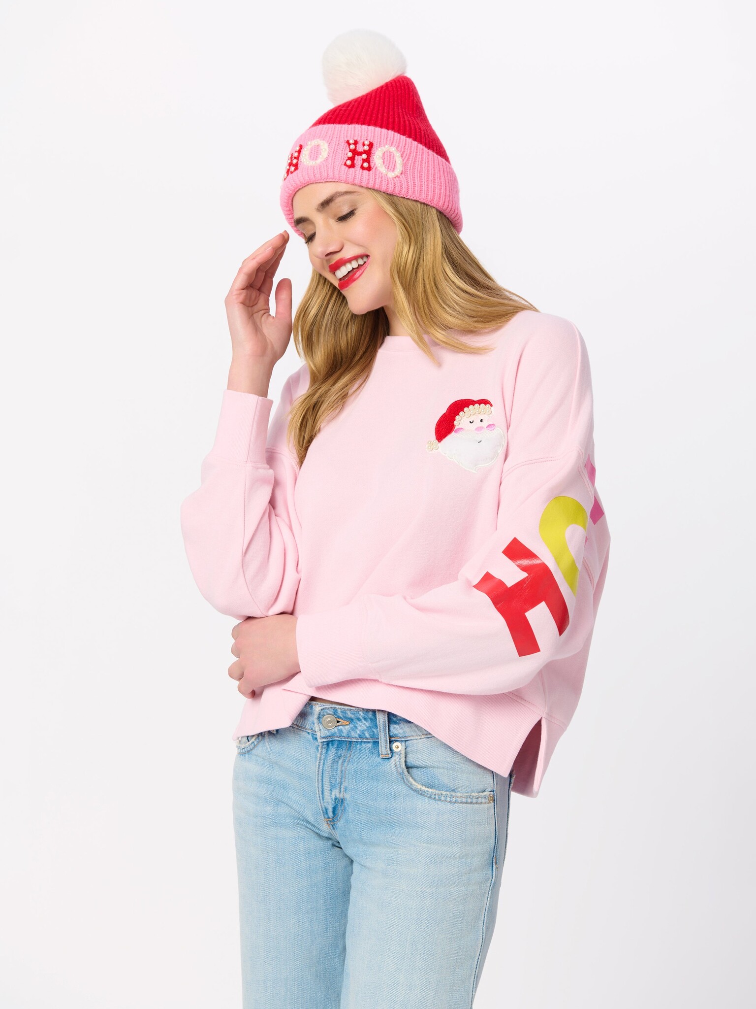 Shiraleah Santa Ho Ho Ho Sweatshirt