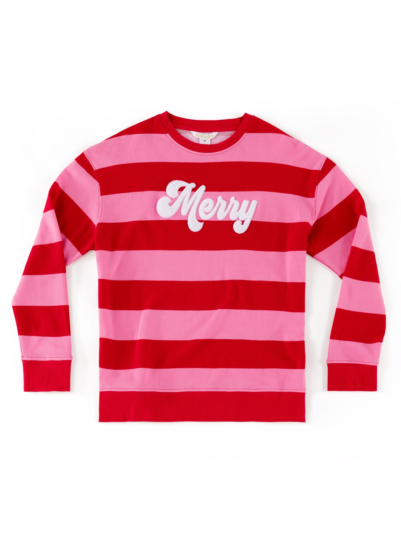 Shiraleah Merry Stripe Classic Sweatshirt
