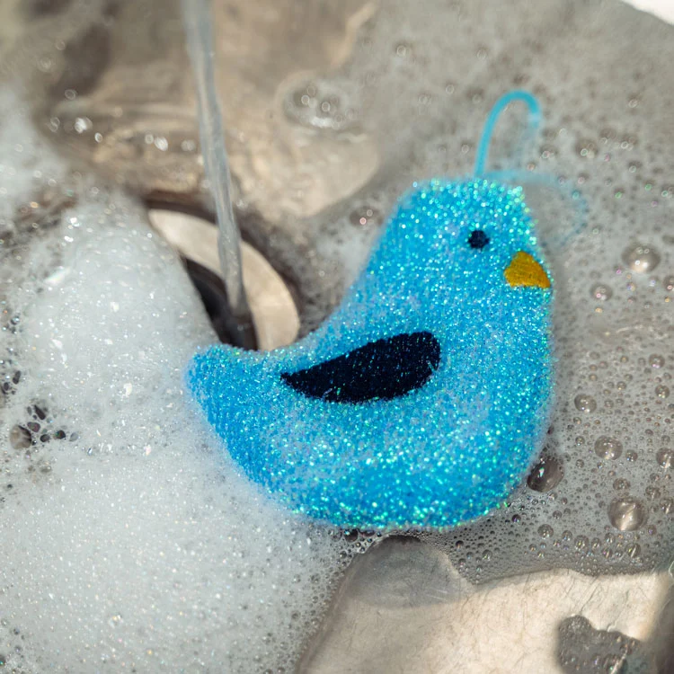KIKKERLAND Songbird Scrubber Set