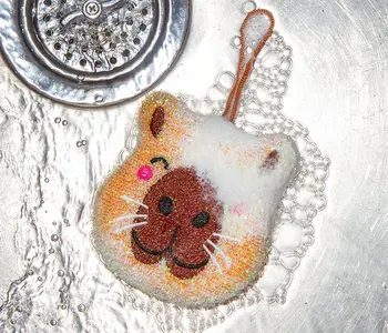 Capybara Scrub Sponge