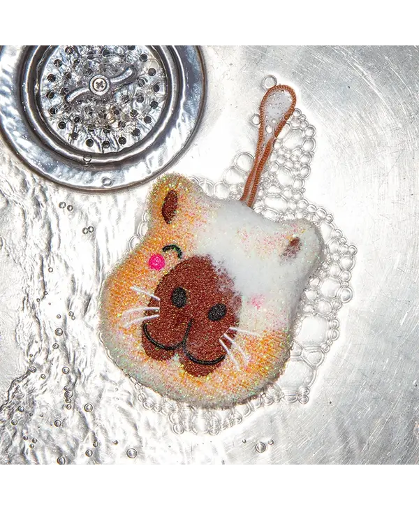 KIKKERLAND Capybara Scrub Sponge