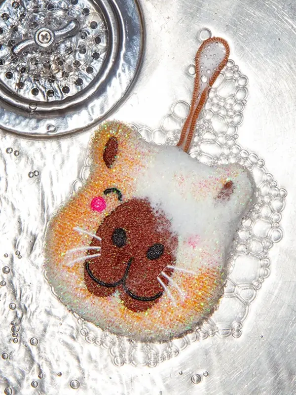 KIKKERLAND Capybara Scrub Sponge