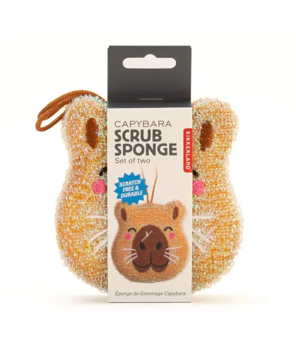 KIKKERLAND Capybara Scrub Sponge