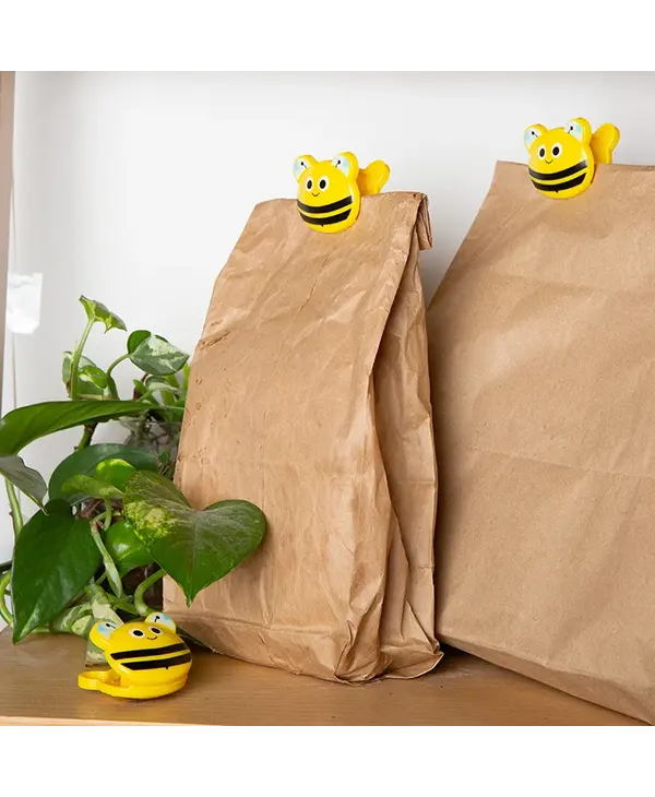 KIKKERLAND Bee Bag Clips