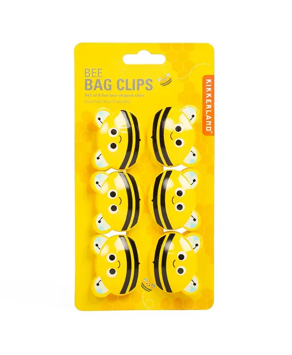 KIKKERLAND Bee Bag Clips