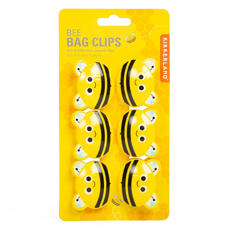 KIKKERLAND Bee Bag Clips
