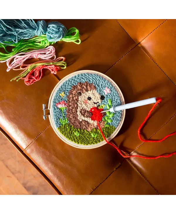 KIKKERLAND Hedgehog Punch Needle