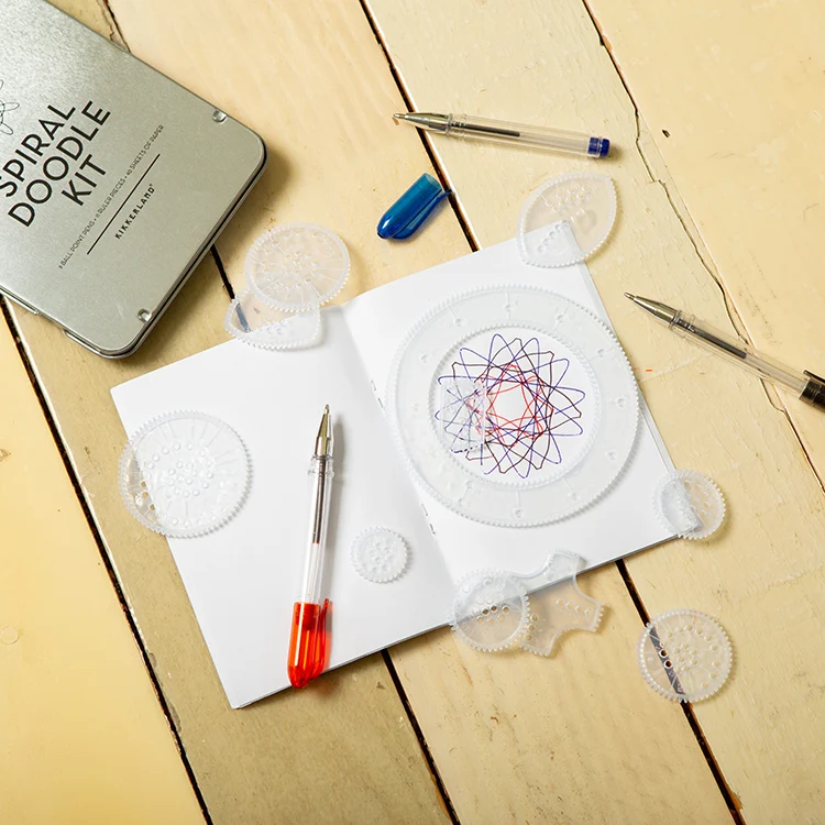 KIKKERLAND Spiral Doodle Kit